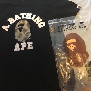 Bape t shirt size large AUTHENTIC